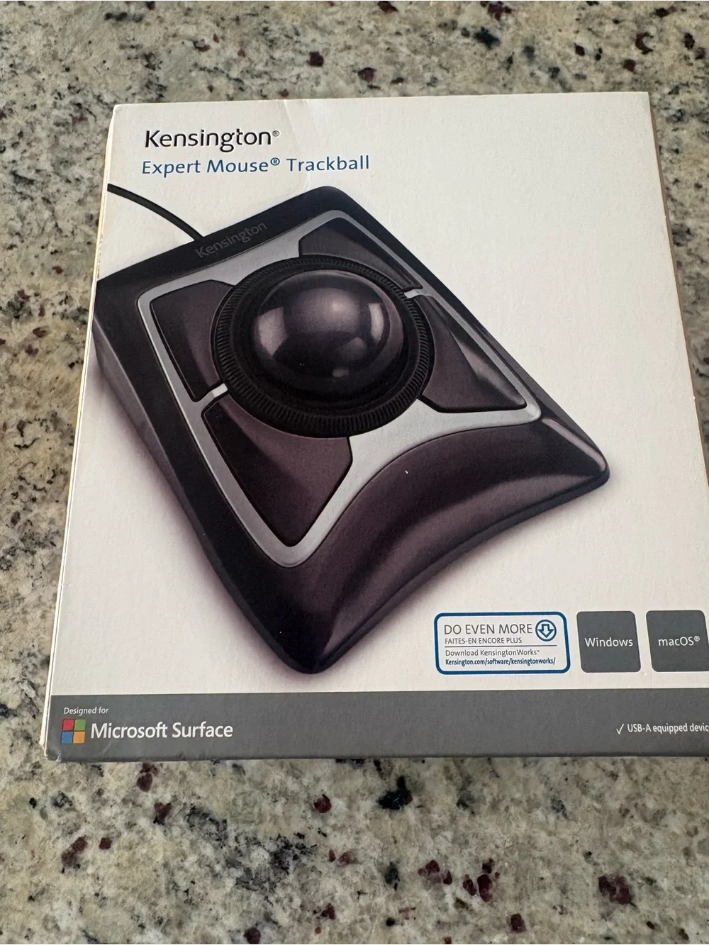Kensington Expert Mouse Trackball in Black New & Sealed in Box